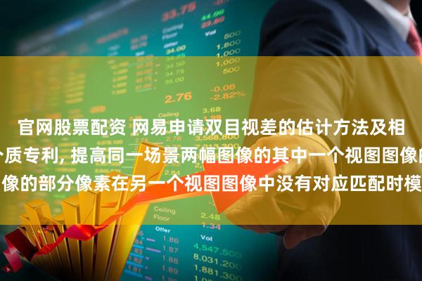 官网股票配资 网易申请双目视差的估计方法及相关装置、设备和存储介质专利, 提高同一场景两幅图像的其中一个视图图像的部分像素在另一个视图图像中没有对应匹配时模型对双目视差估计的精度